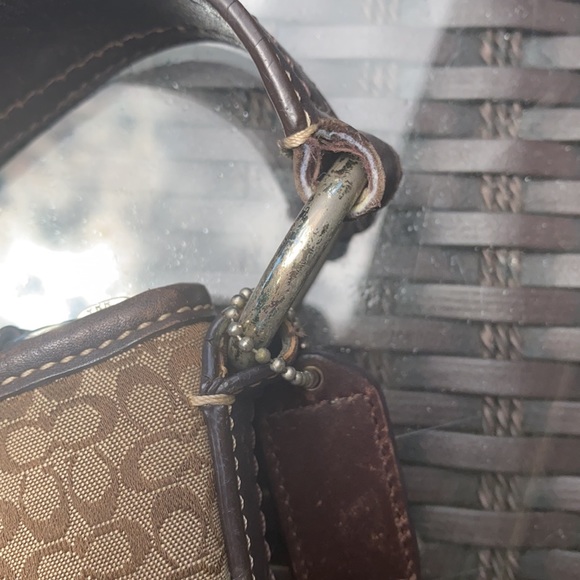 Coach purse authentic shoulder bag - Picture 4 of 5